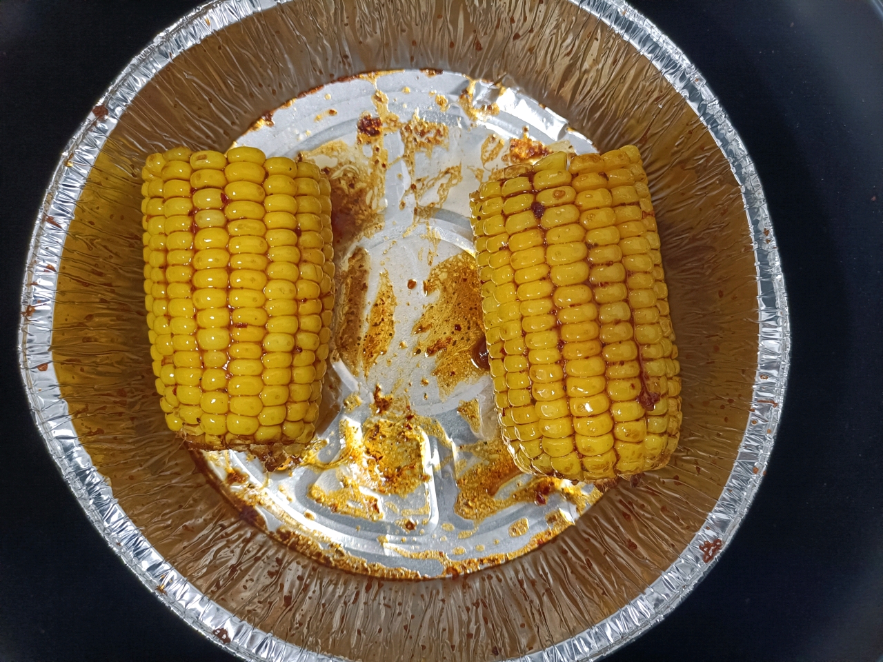 超简单的空气炸锅·烤玉米