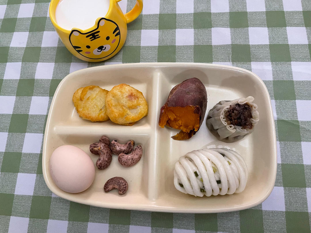 老母亲版小学生早餐 （升级为初中生早餐啦）