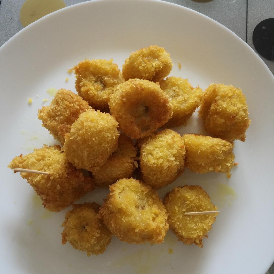 歪歪的崴菠做的炸香蕉球