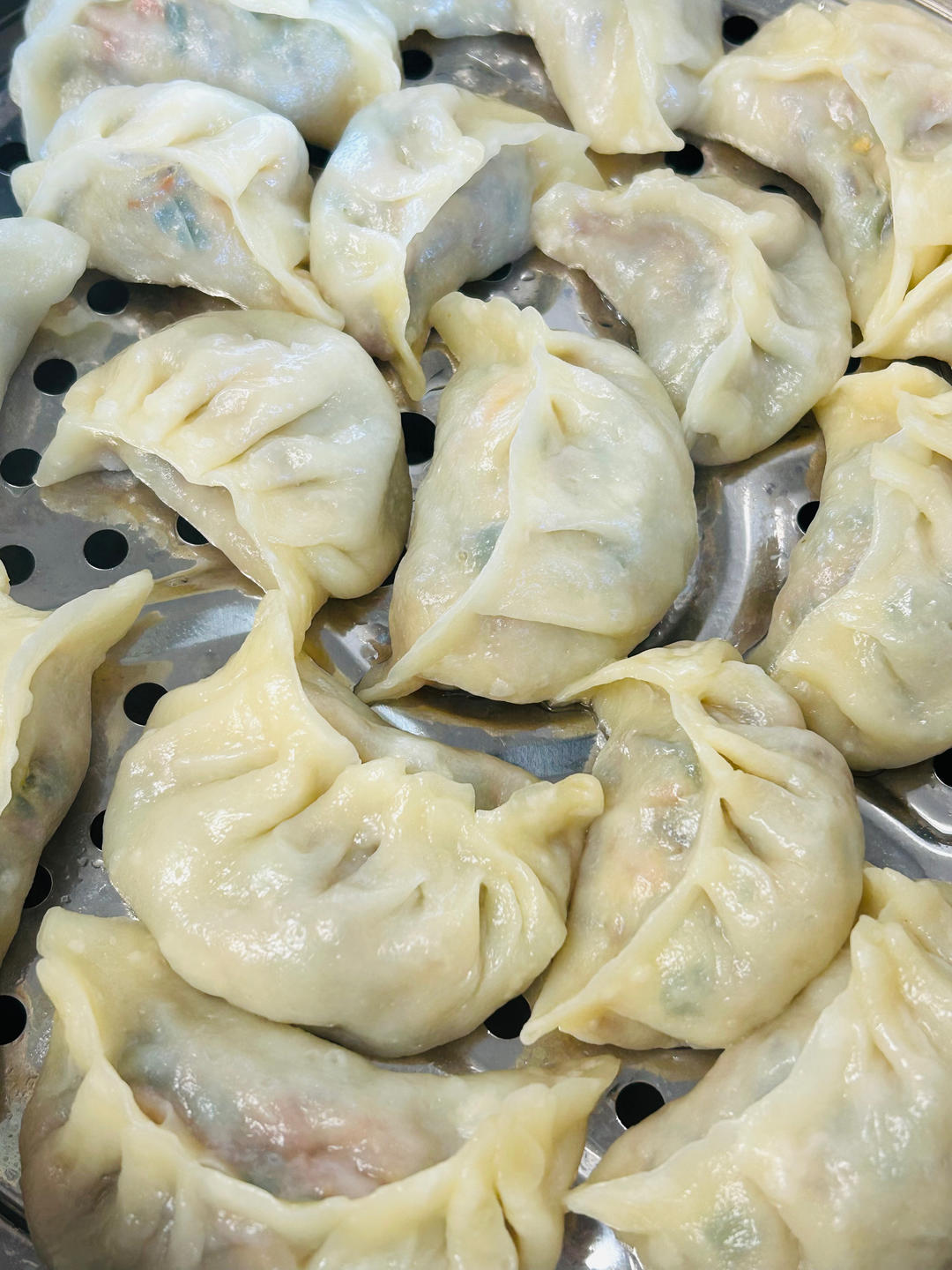 三鲜蒸饺
