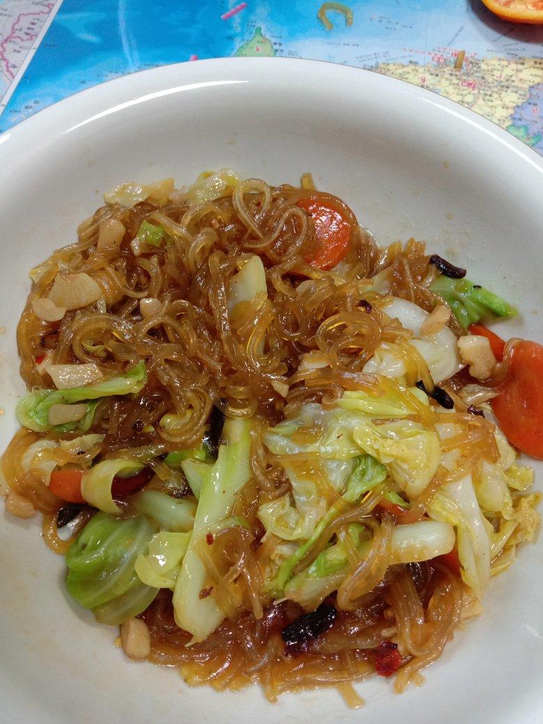 大头菜炒粉条