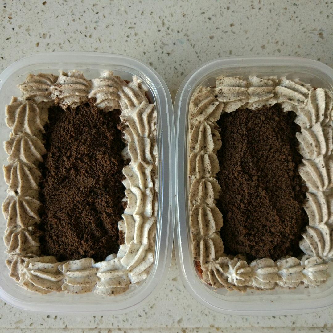 好吃到流泪的奥利奥咸奶油盒子蛋糕