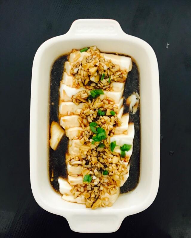 天使泡泡的世界做的凉拌内酯豆腐