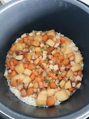 小柚子的随意土豆焖饭的做法 步骤5