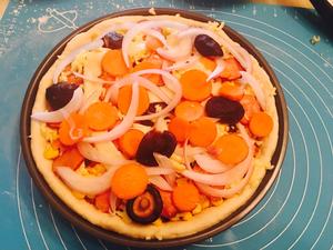 纯手工盒子披萨的做法 步骤9