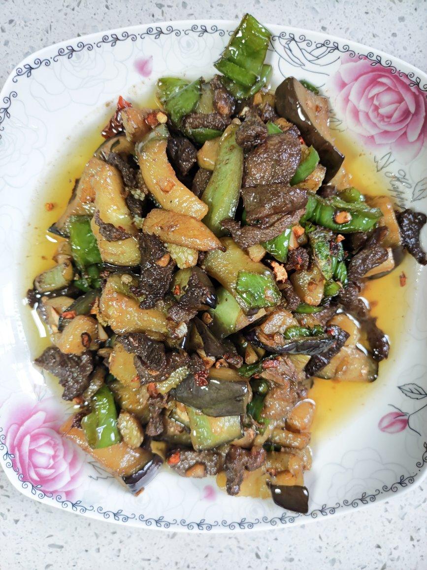 茄子炒肉