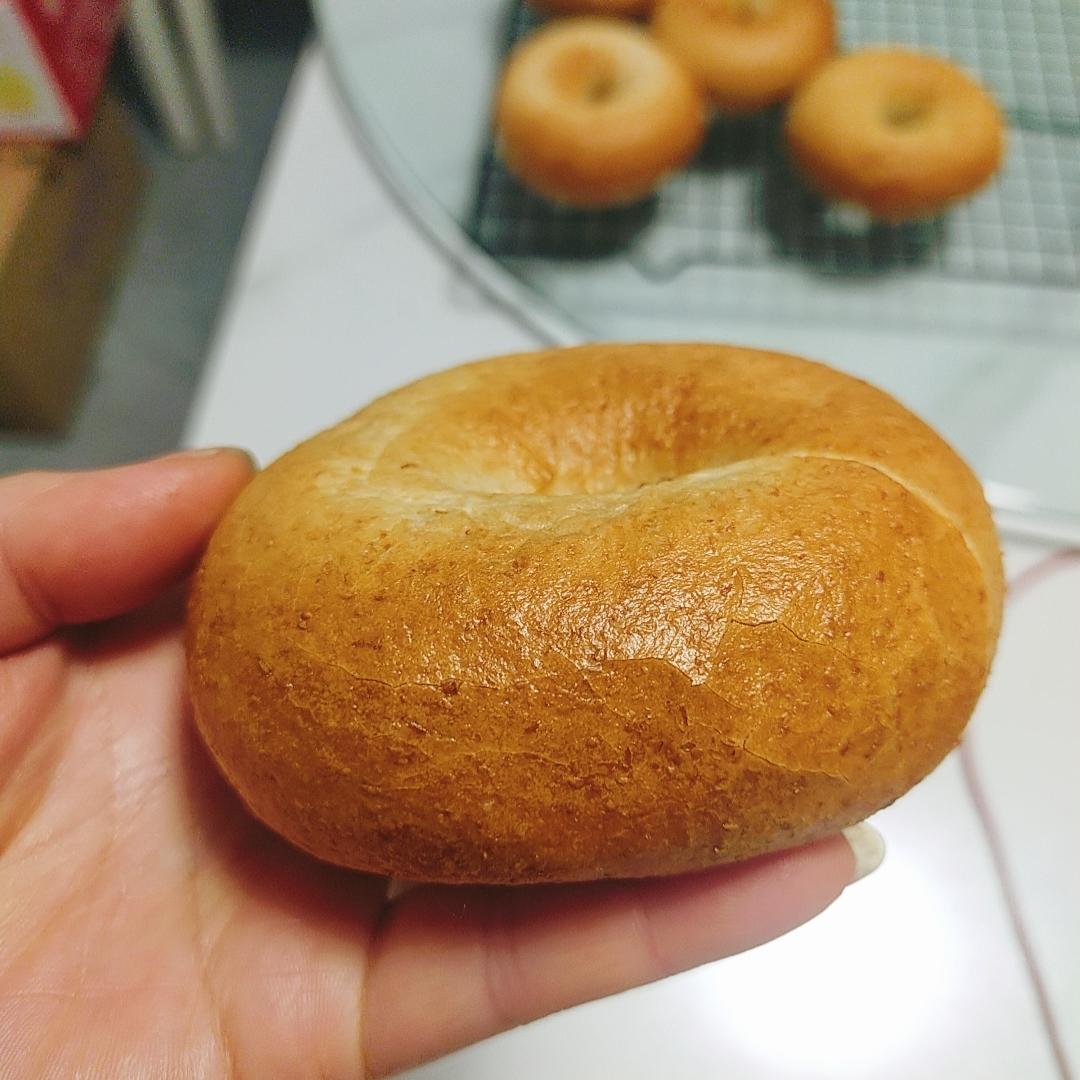低糖无油燕麦贝果