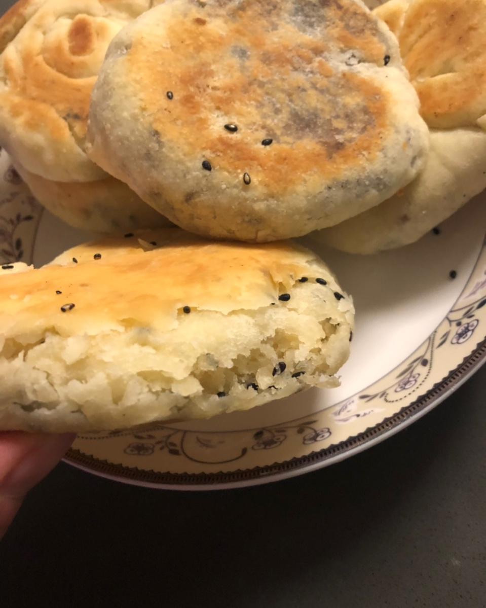 发面芝麻饼
