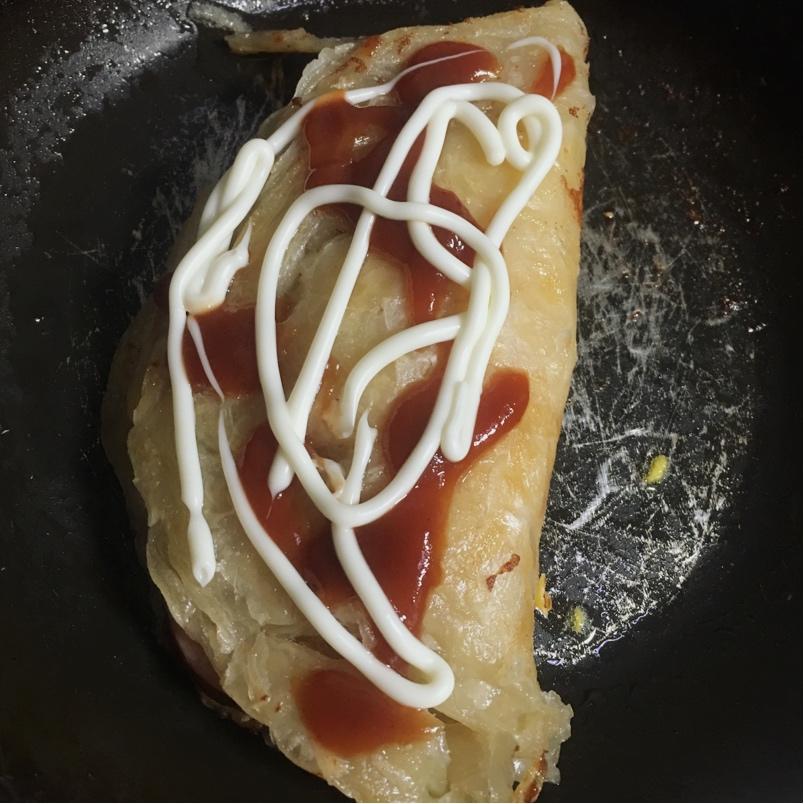 三分钟就可以做好孩子的早餐（手抓饼）