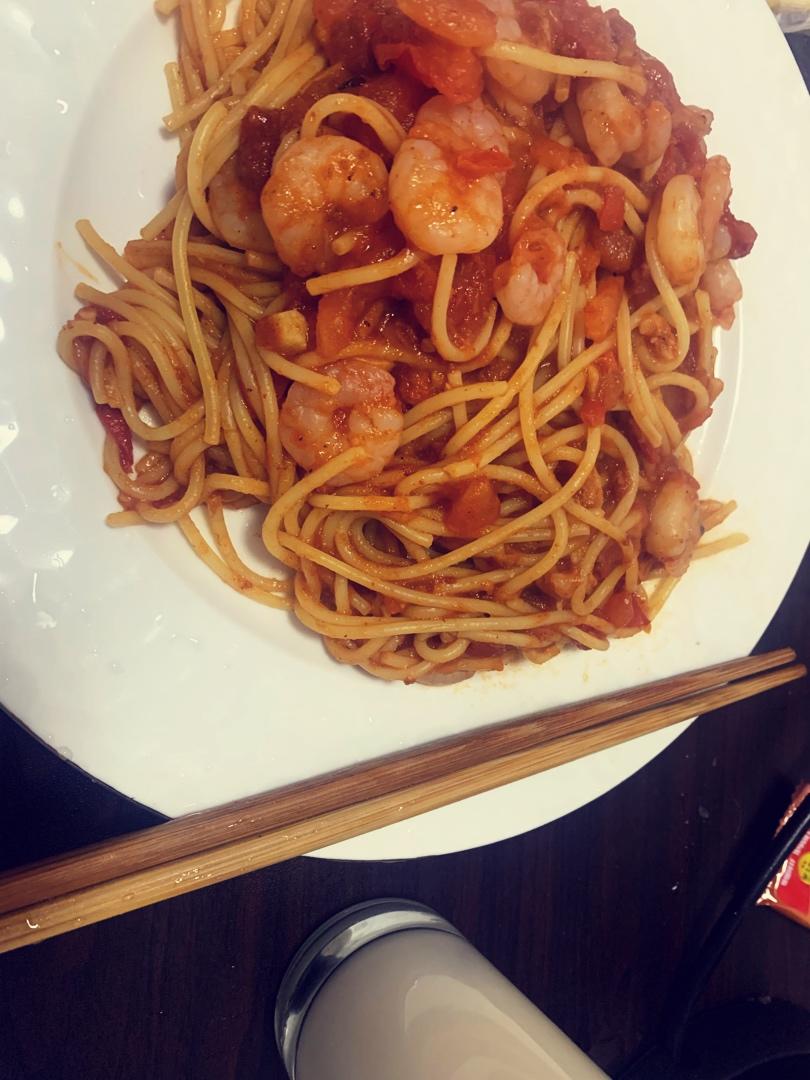 番茄肉酱意大利面