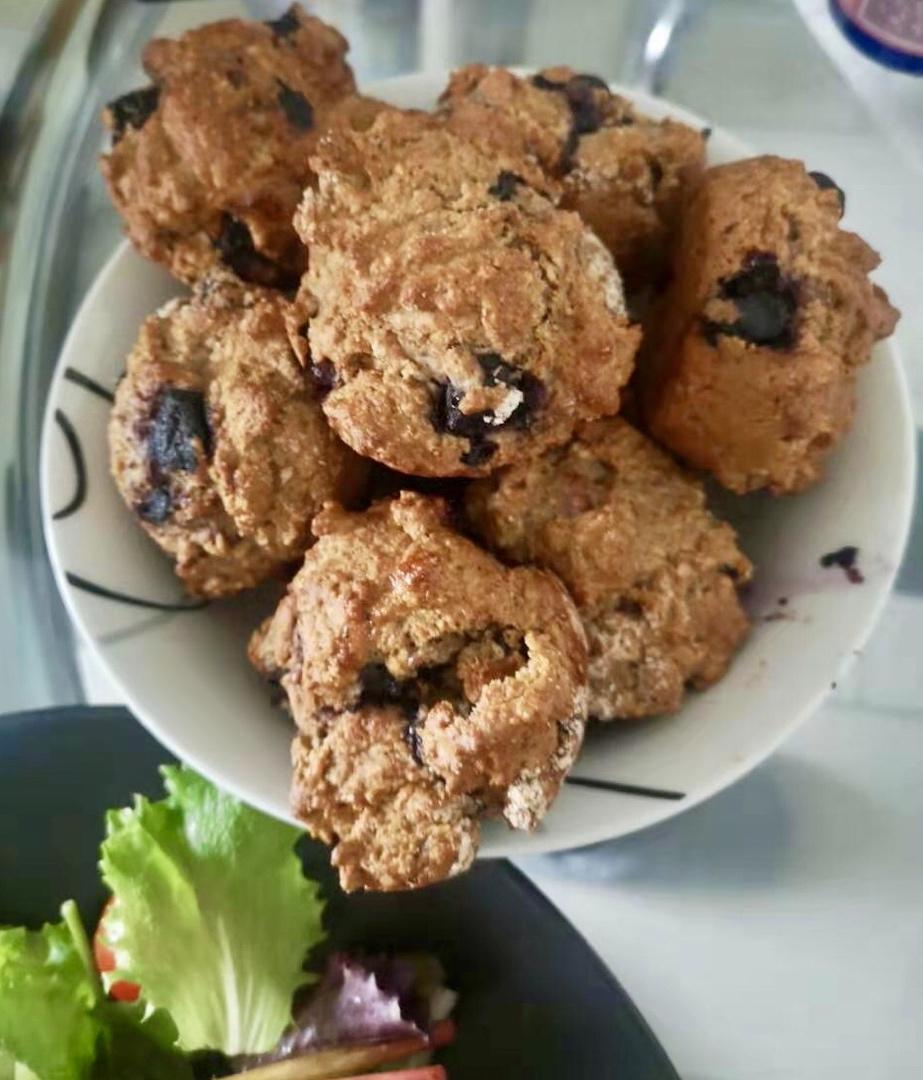 黑莓全麦早餐司康丨健康·烘焙<好好吃饭2>