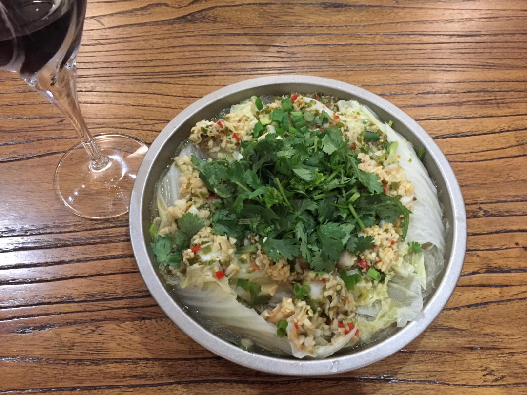 蒜蓉扇贝肉蒸粉丝