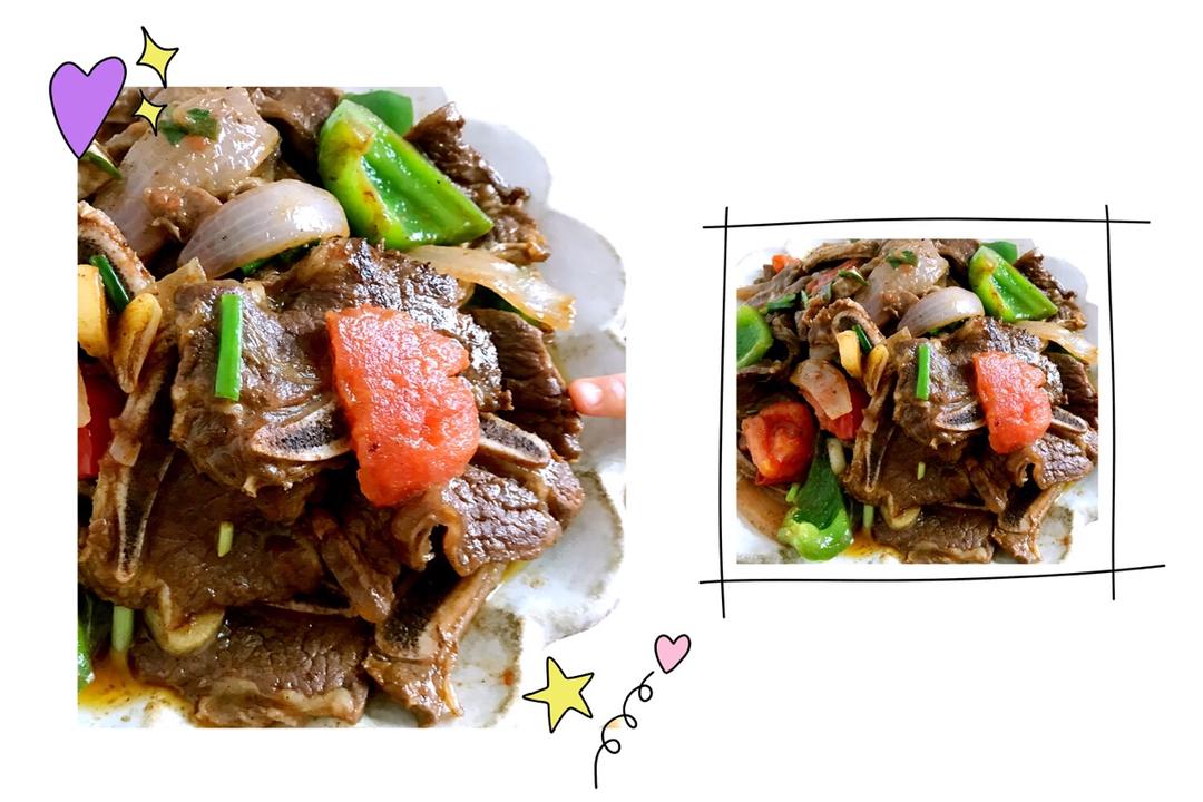 黑椒牛仔骨