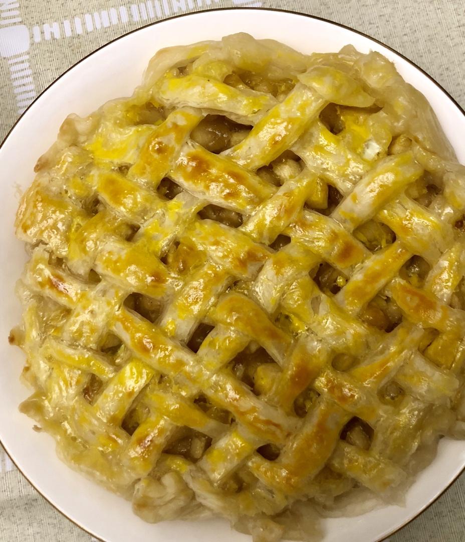 简易快手苹果派