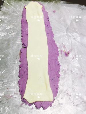 紫薯木薯绿豆酥的做法 步骤2