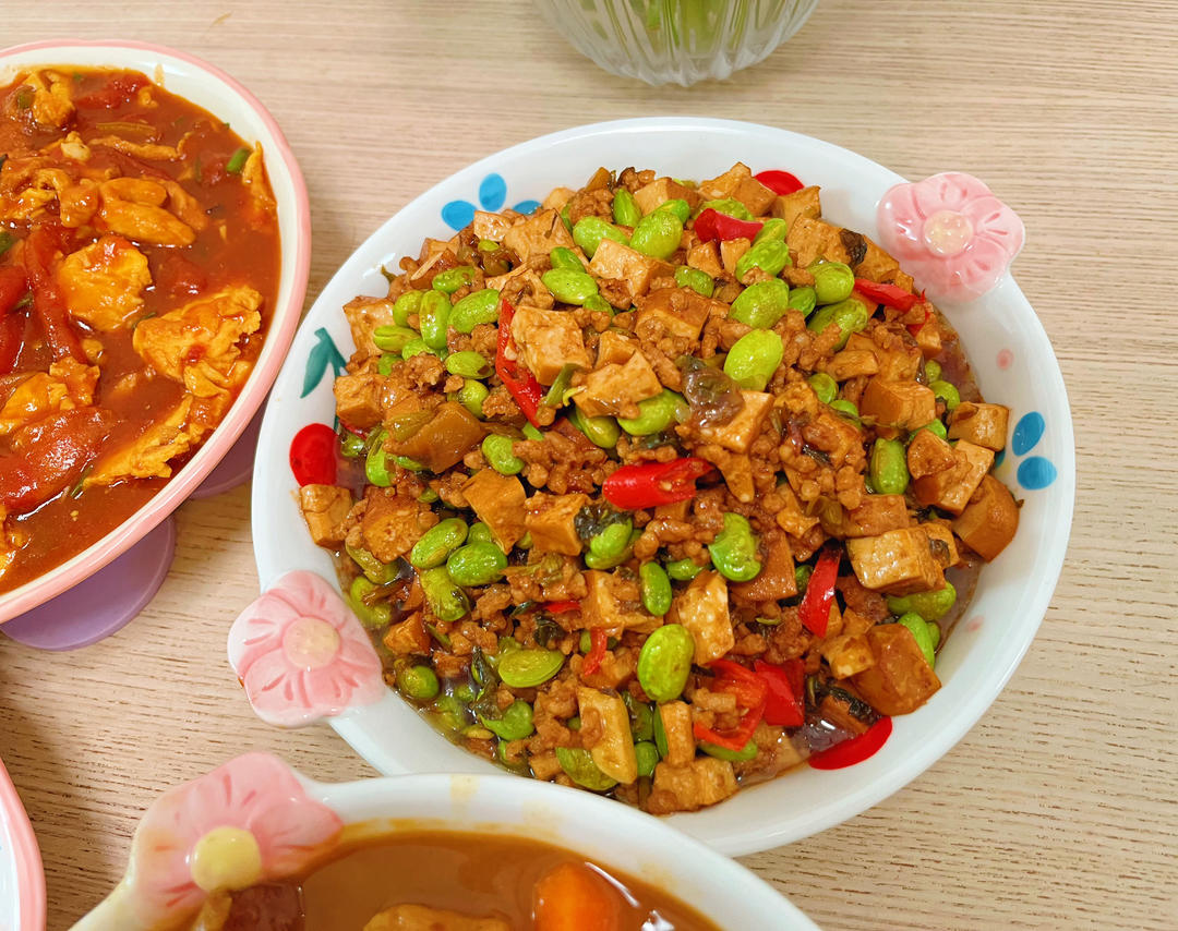 毛豆炒香干｜家常小炒