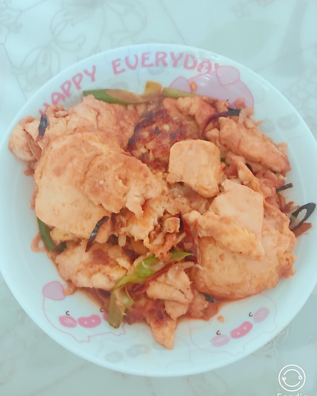 最下饭的锅塌豆腐