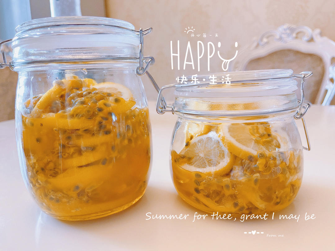 范爷同款美白秘籍👸🏻百香果柠檬蜂蜜茶🍋🍯