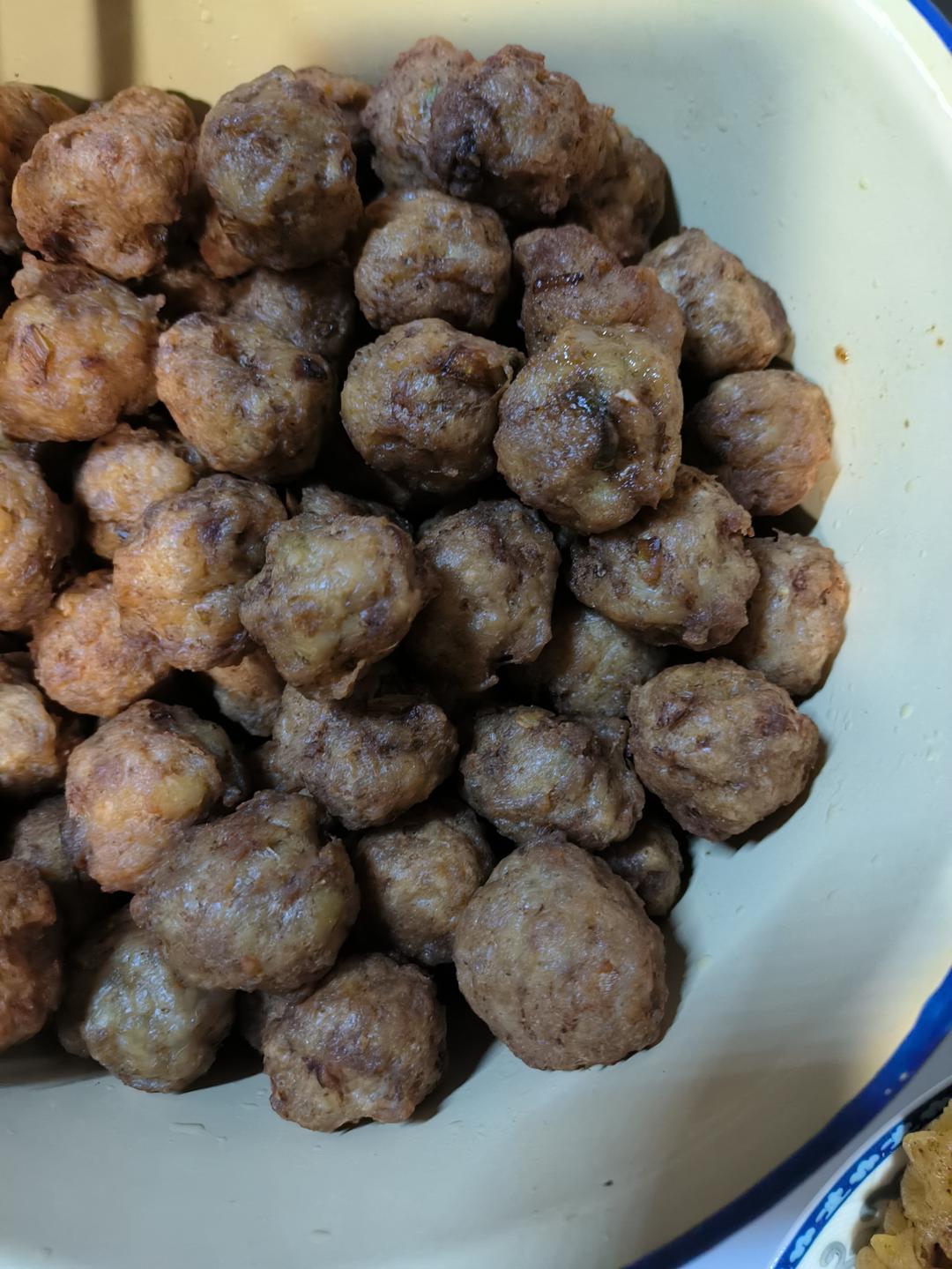 酥脆炸丸子（超详细教程）过年必备