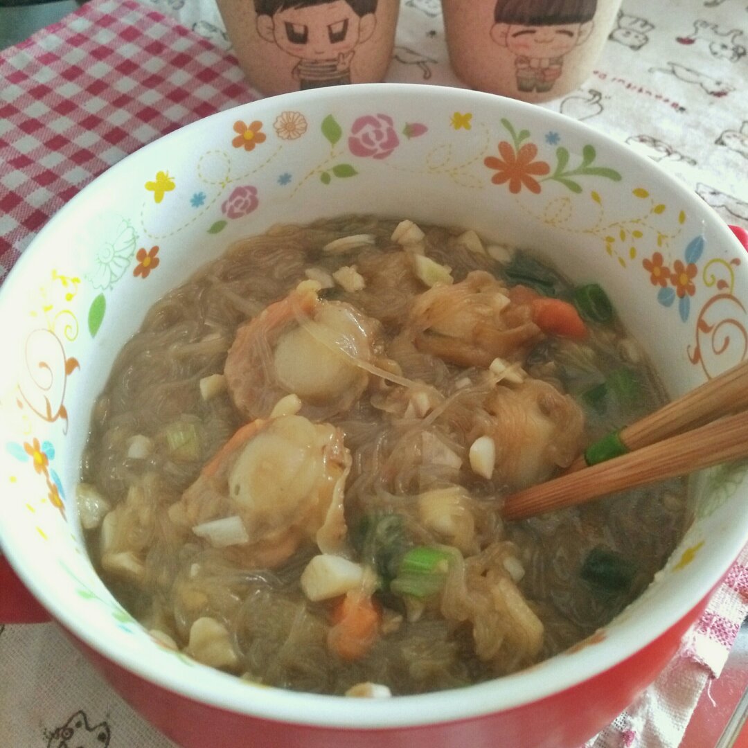 扇贝粉丝煲