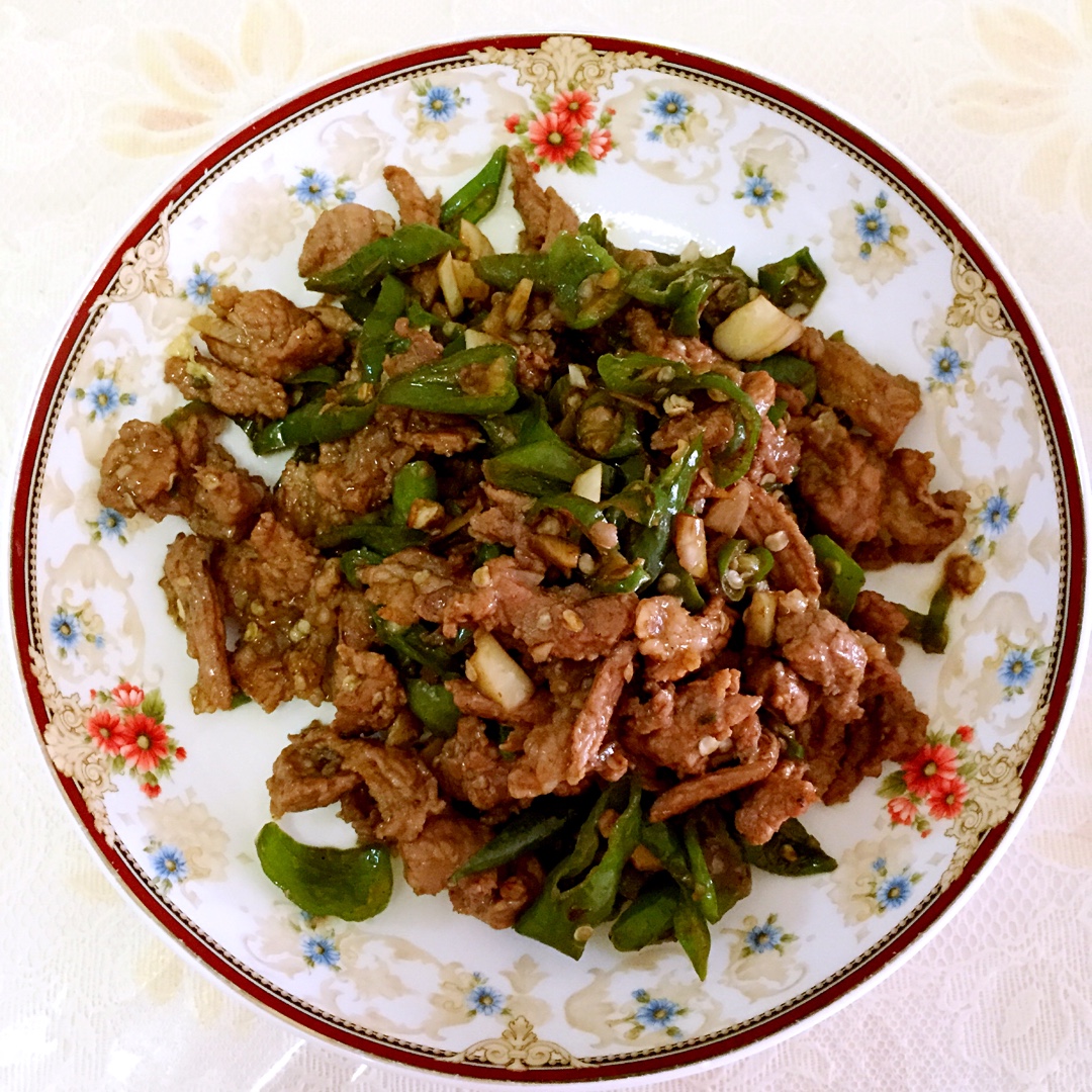 青椒牛柳