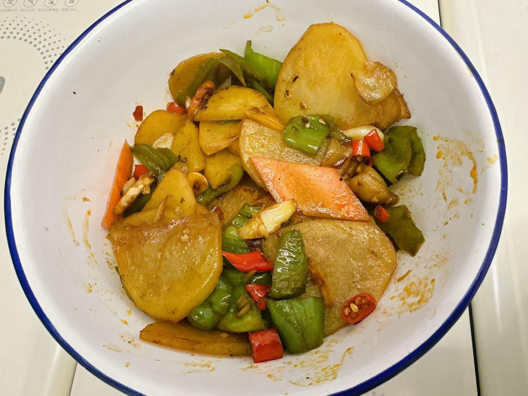 干锅土豆片