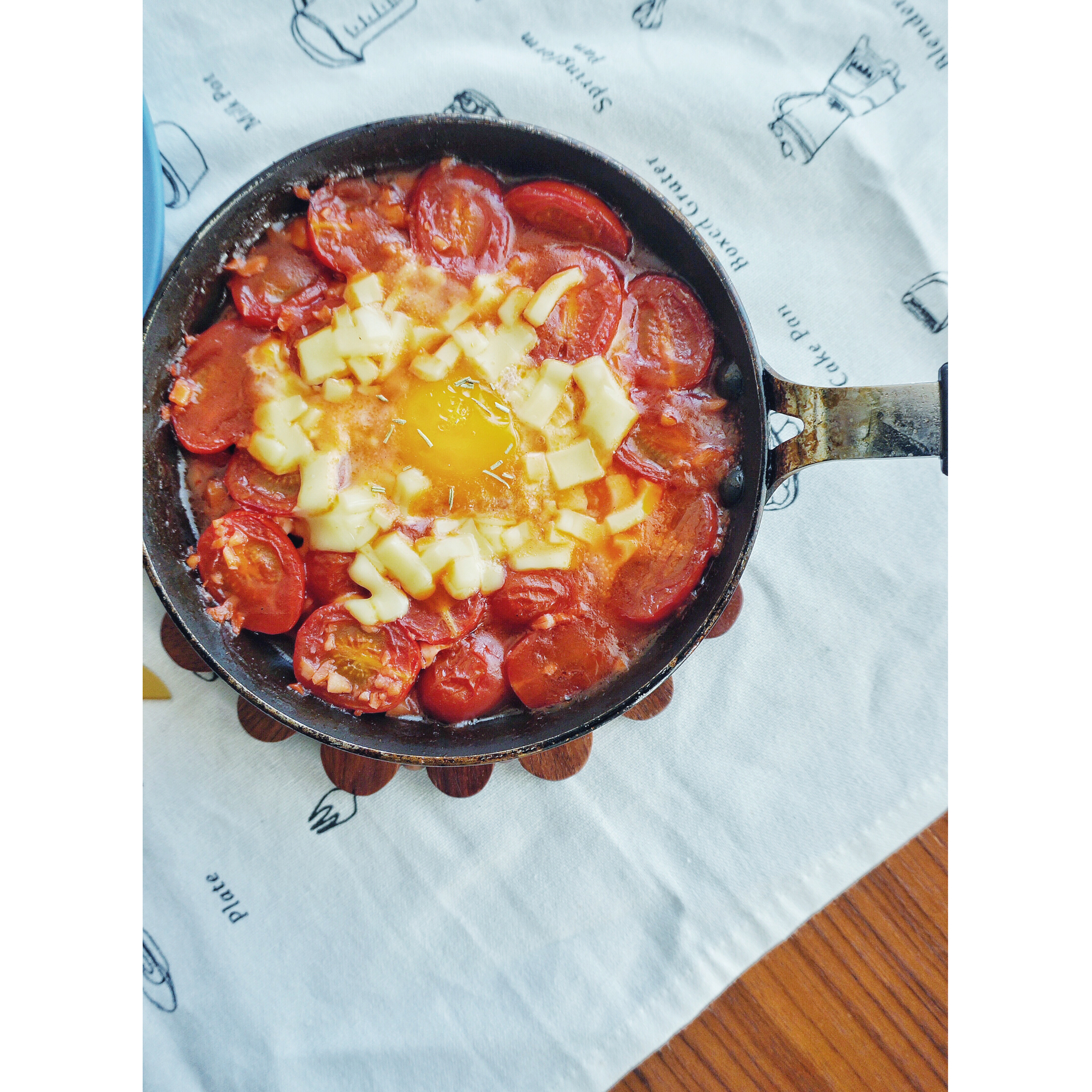 『快手早餐』番茄焗蛋