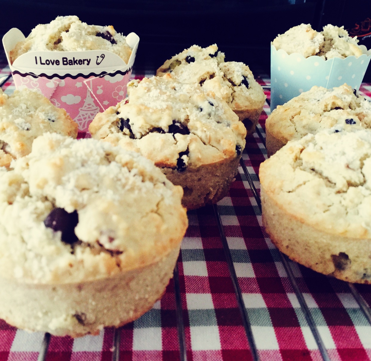 蔓越莓燕麦马芬