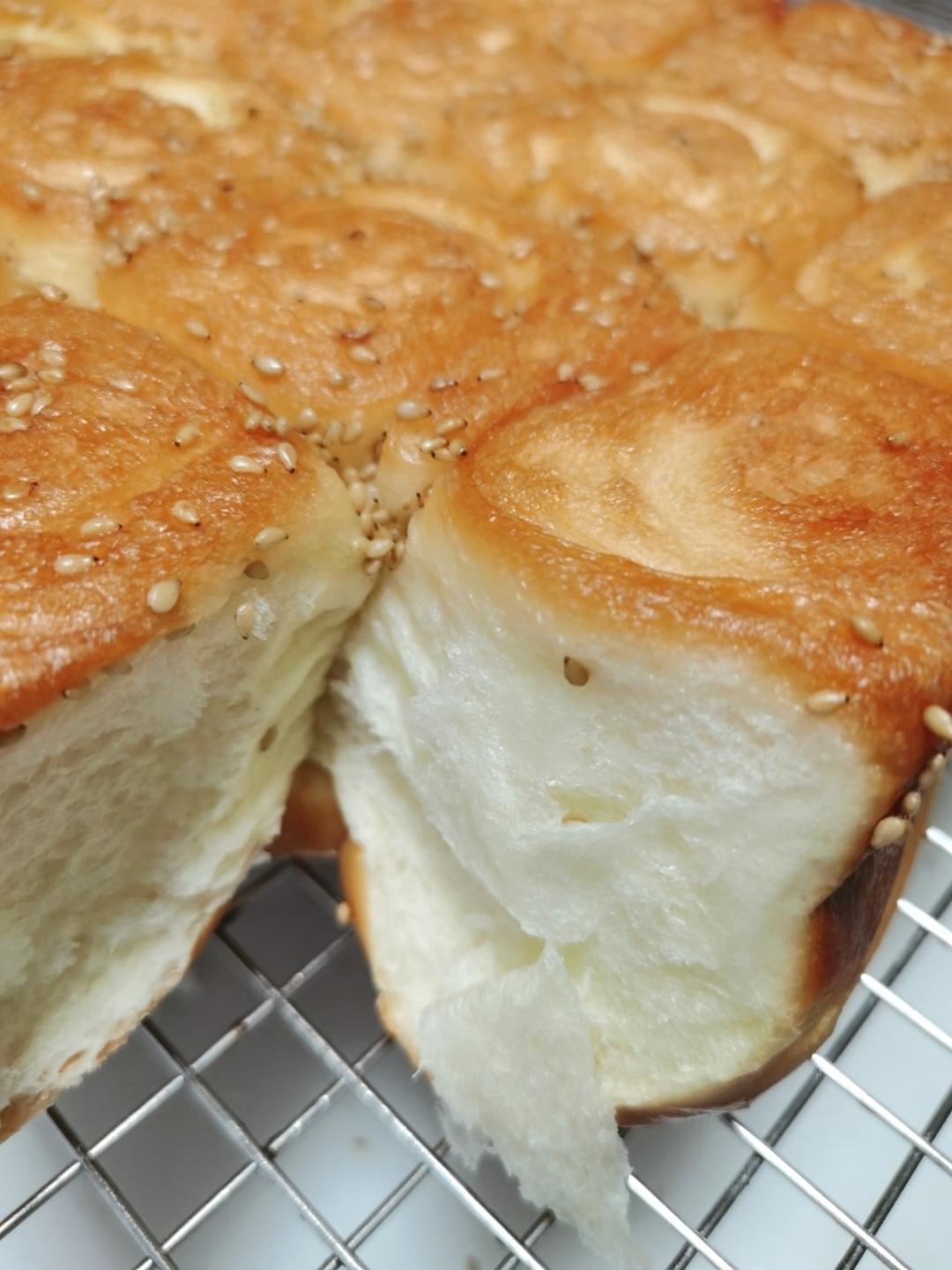 奶油蜂蜜小面包