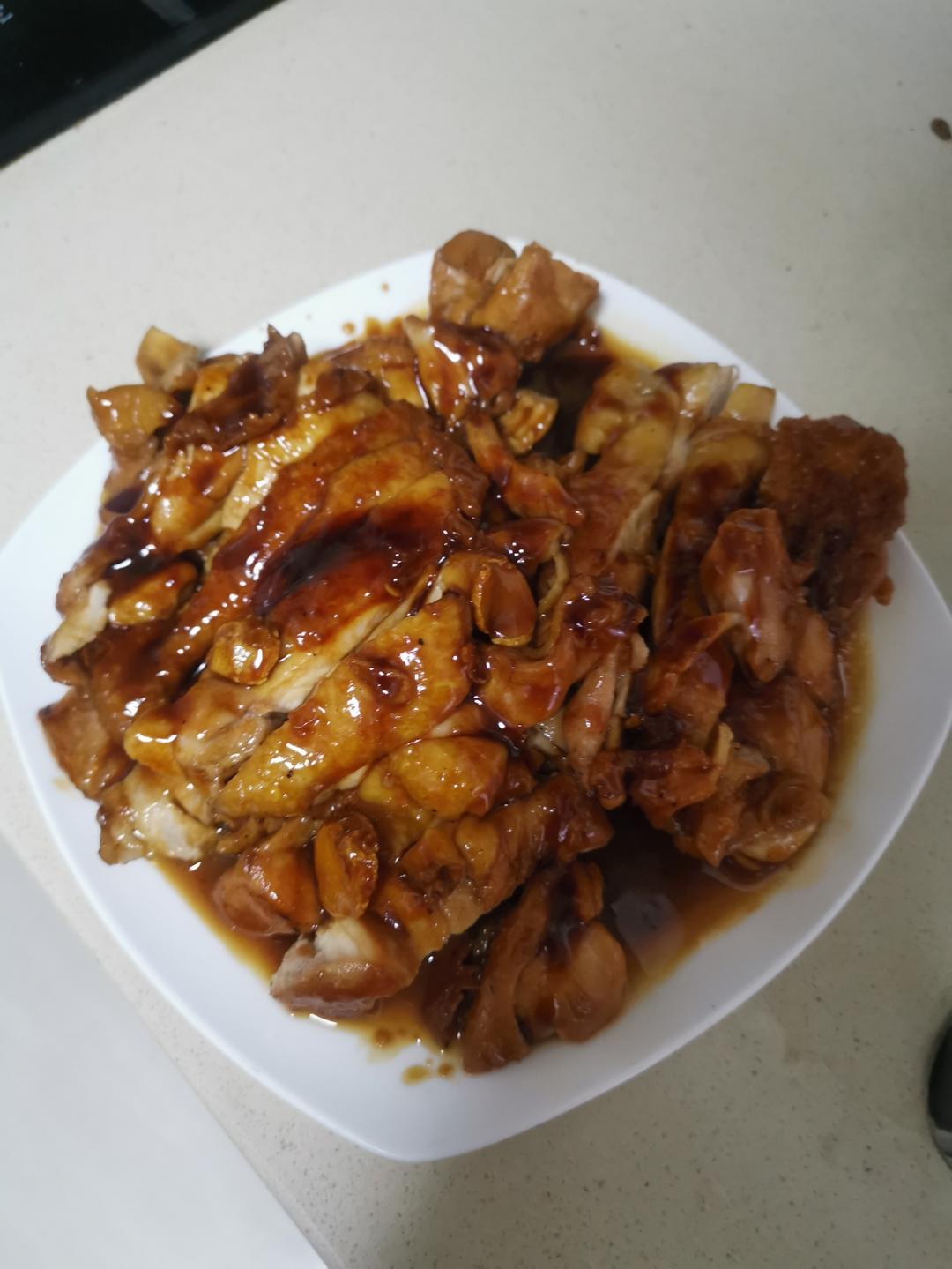 照烧鸡腿饭