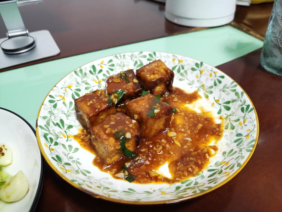 无敌好吃的香煎豆腐