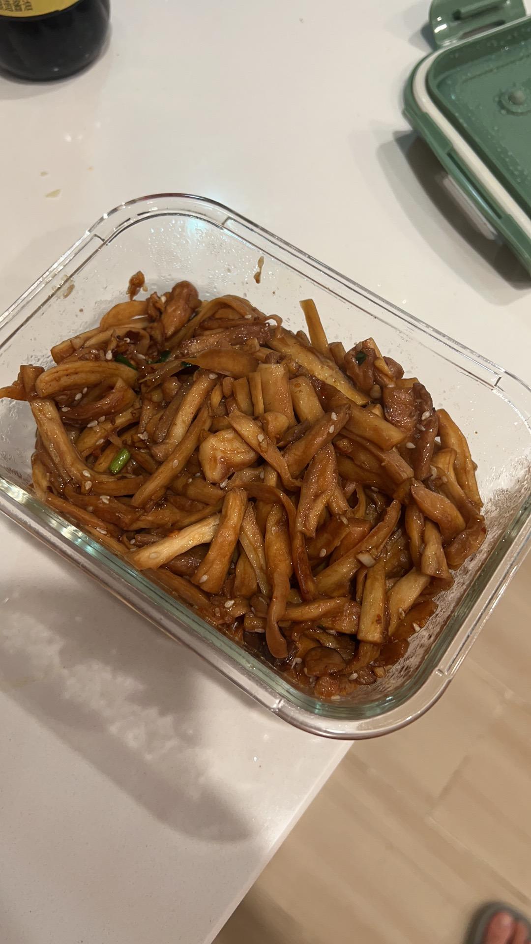 越嚼越香‼️比肉还要好吃👉干煸孜然杏鲍菇
