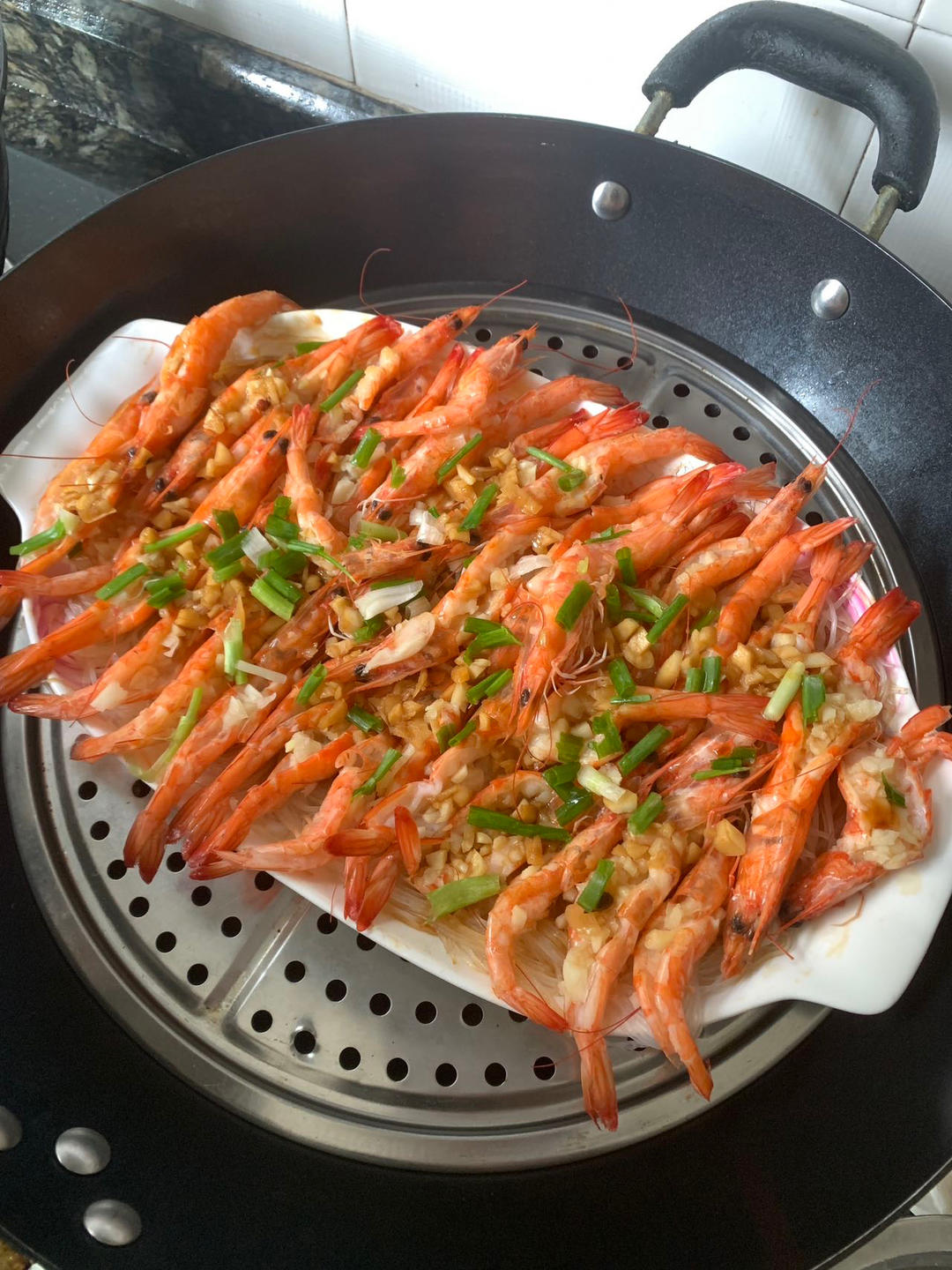 蒜蓉粉丝蒸虾