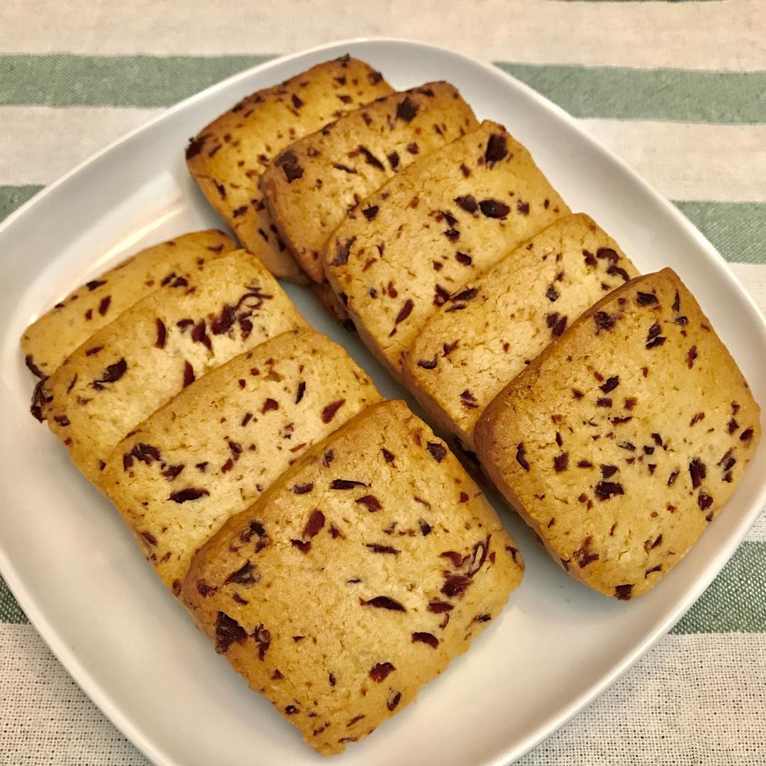 蔓越莓饼干的做法（烤箱做饼干）