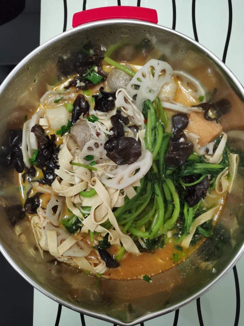 无油减肥版麻辣烫，比杨国福好喝的汤底，越吃越瘦