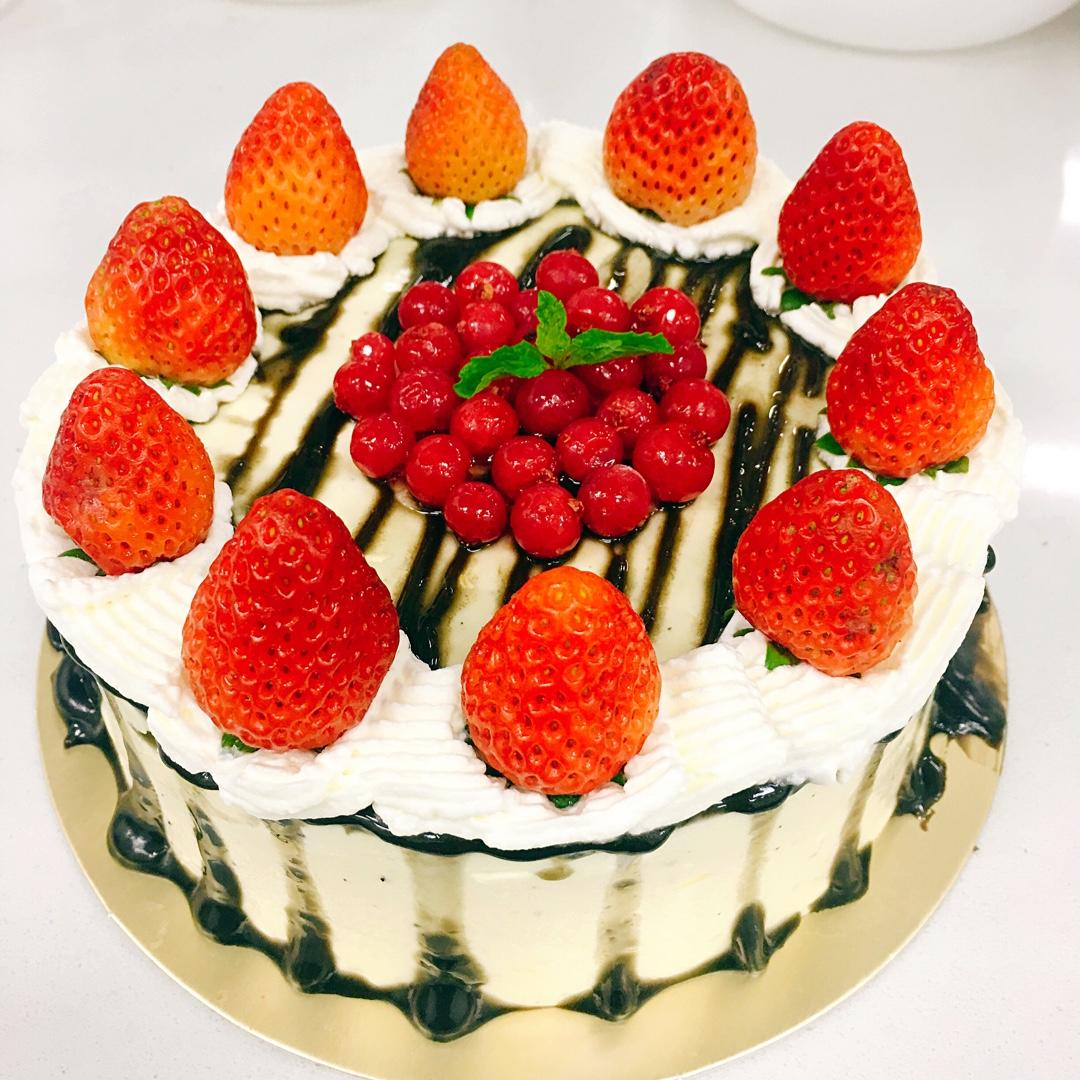 牛奶芝士慕斯蛋糕