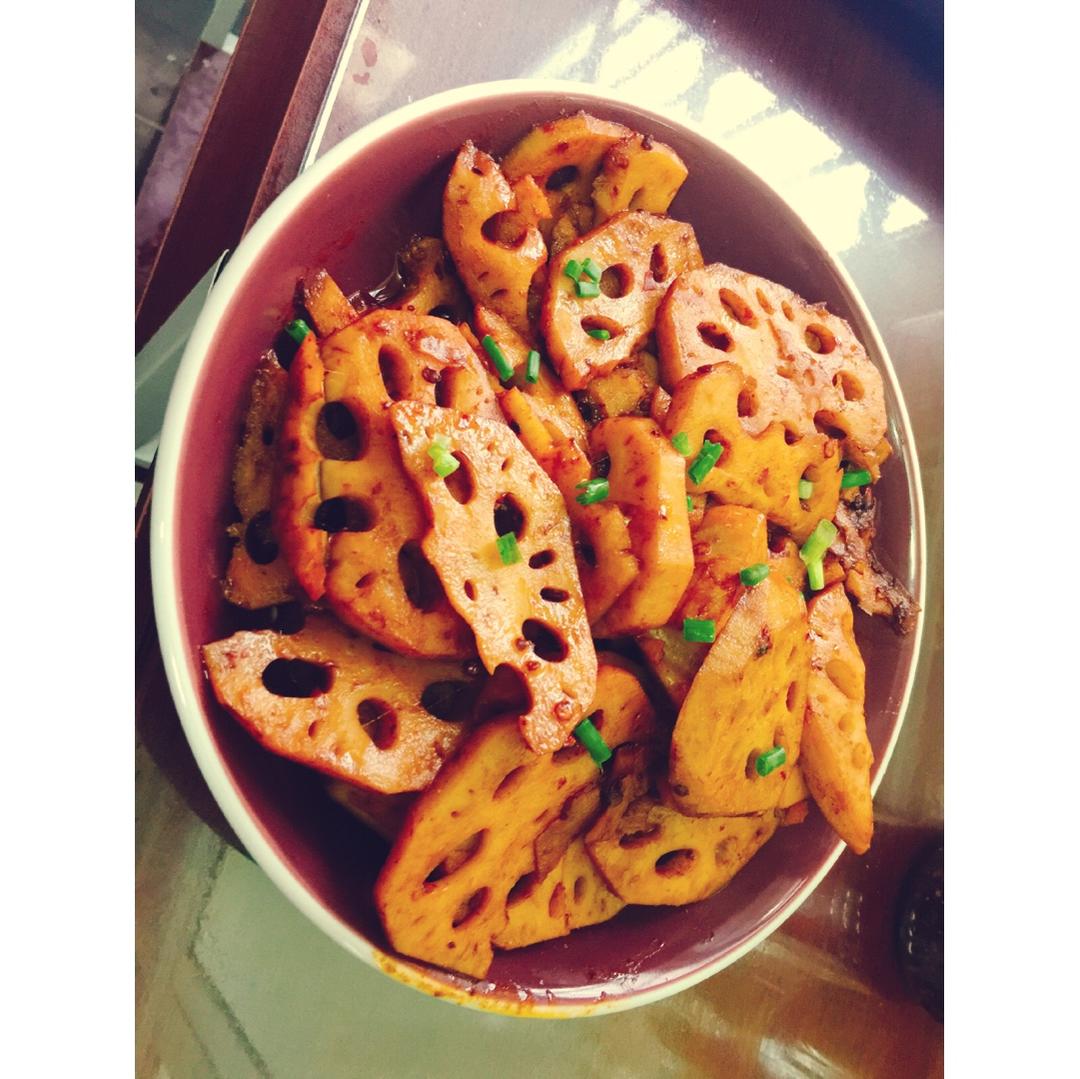 老干妈孜然莲藕