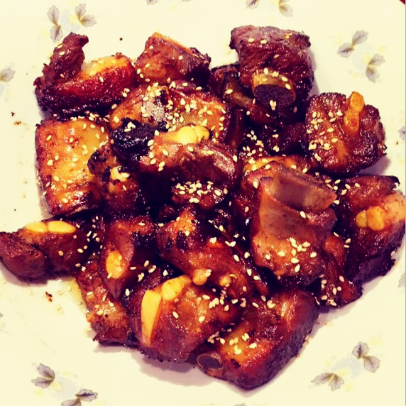 懒人版糖醋排骨