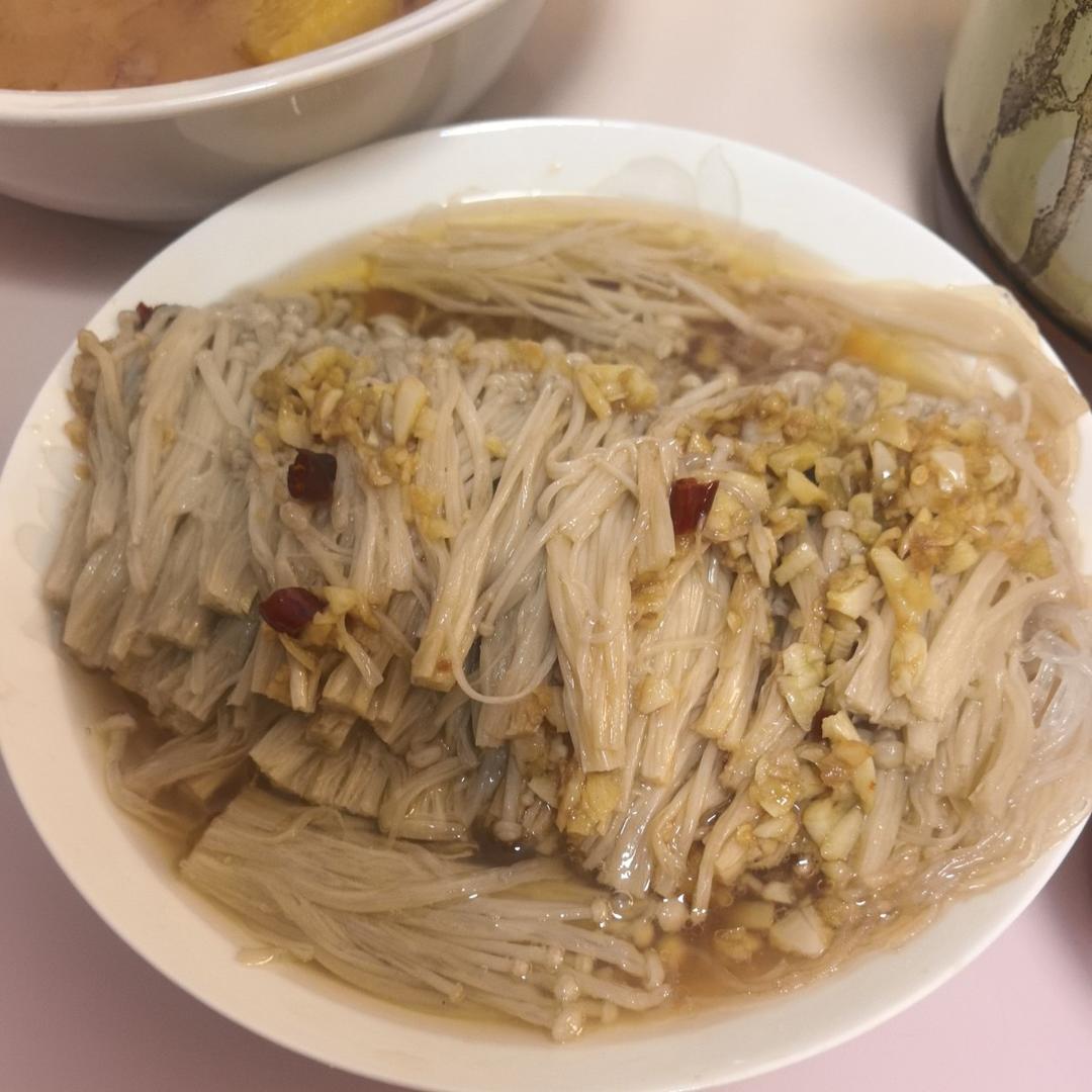 蒜蓉粉丝金针菇