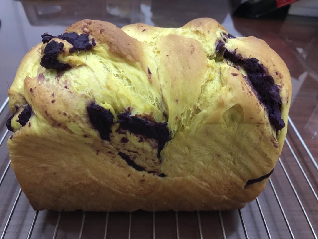 早餐吐司【南瓜紫薯】