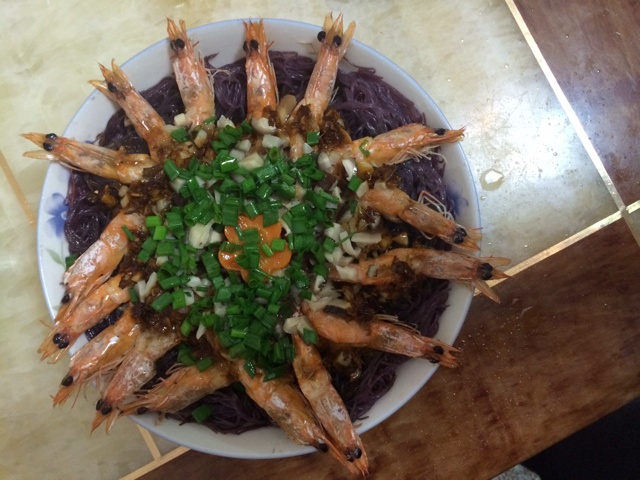 蒜蓉粉丝蒸虾