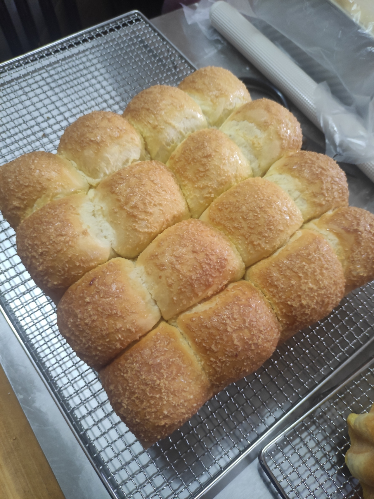 简单易做～椰蓉小面包