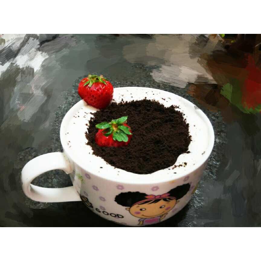 盆栽奶茶
