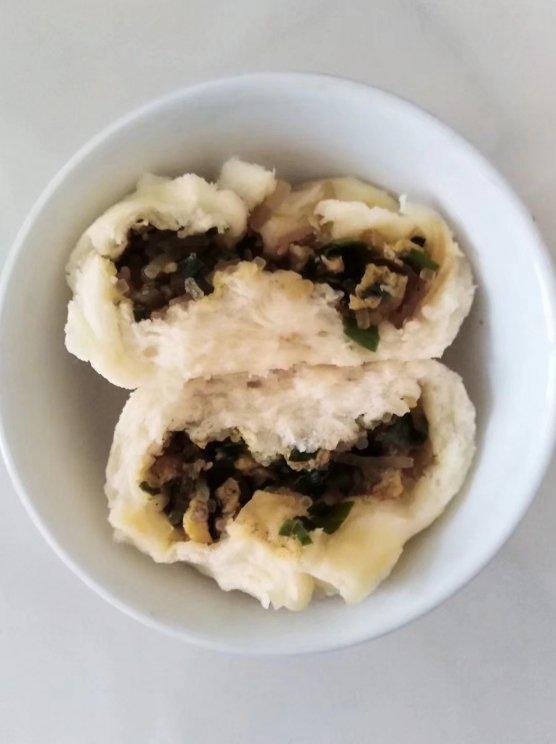 韭菜鸡蛋包子