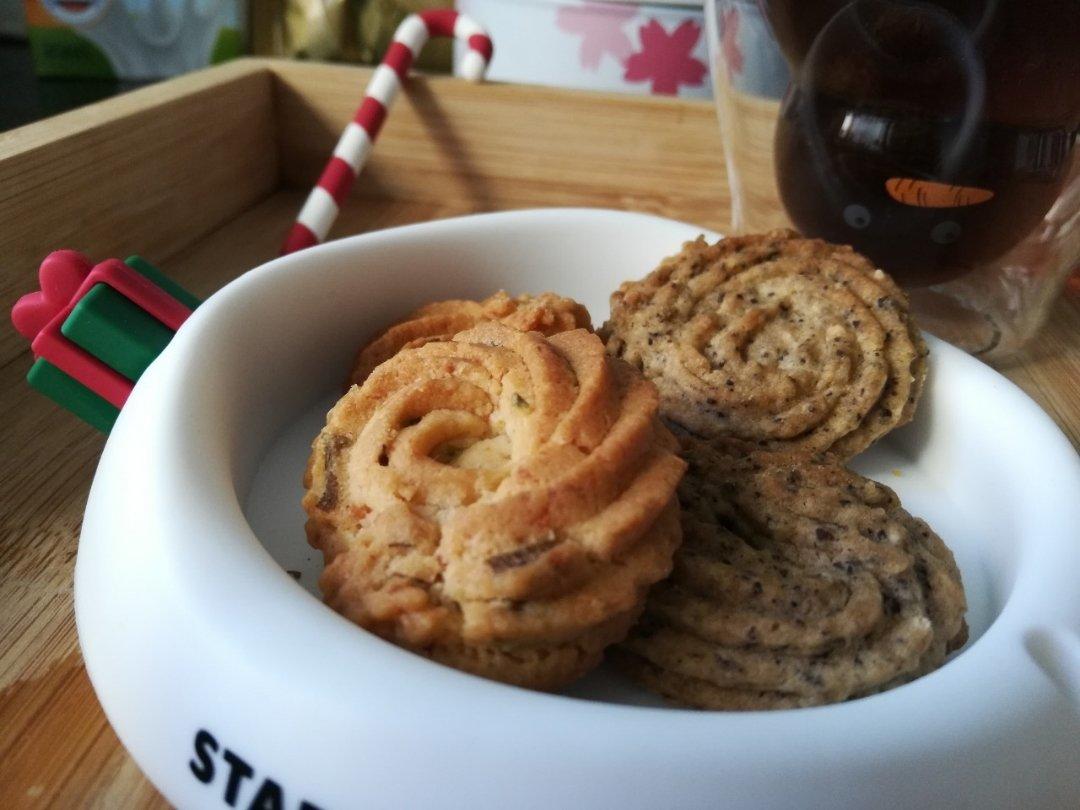 咖啡曲奇/抹茶曲奇/奶香曲奇（不用糖粉的特别做法）