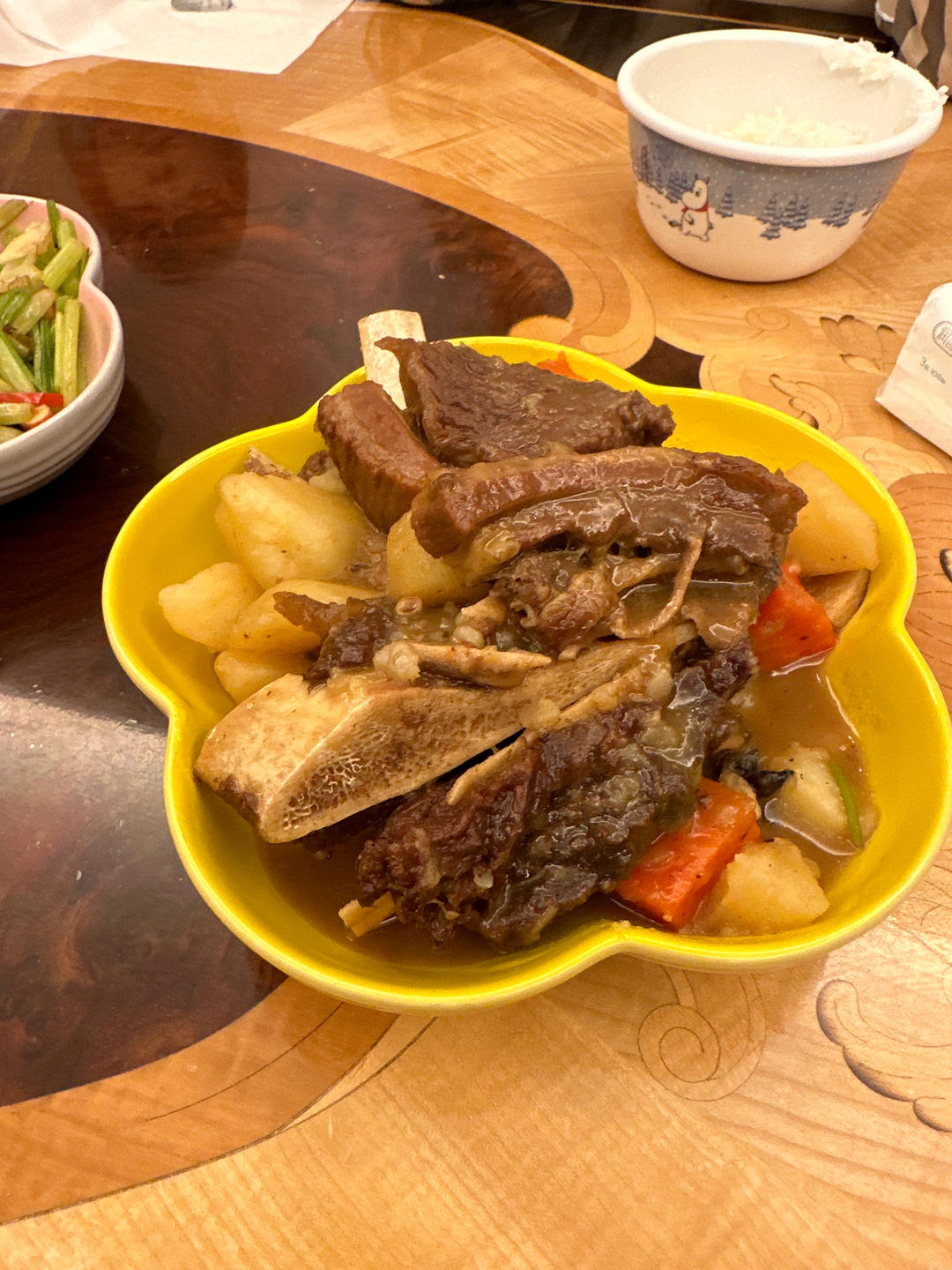 香焖牛排骨