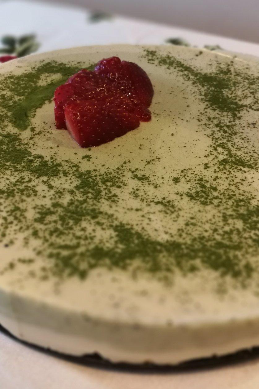 渐变抹茶慕斯蛋糕：我Amanda带着既美又作的抹茶甜点又来了！【曼食慢语】