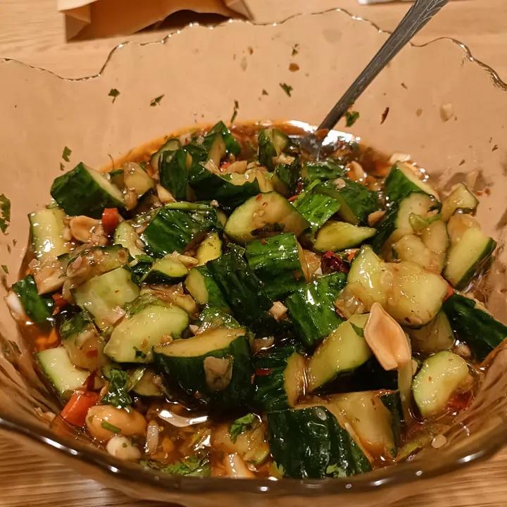 万能调料汁拍黄瓜太绝了