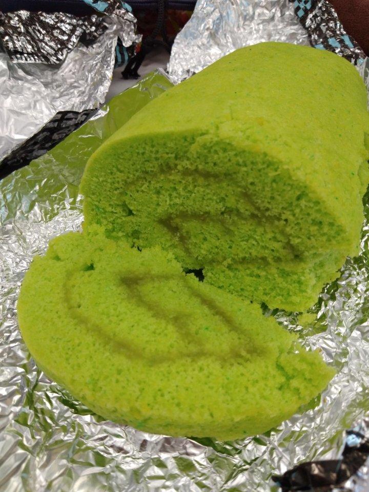 斑斓蜜豆蛋糕卷