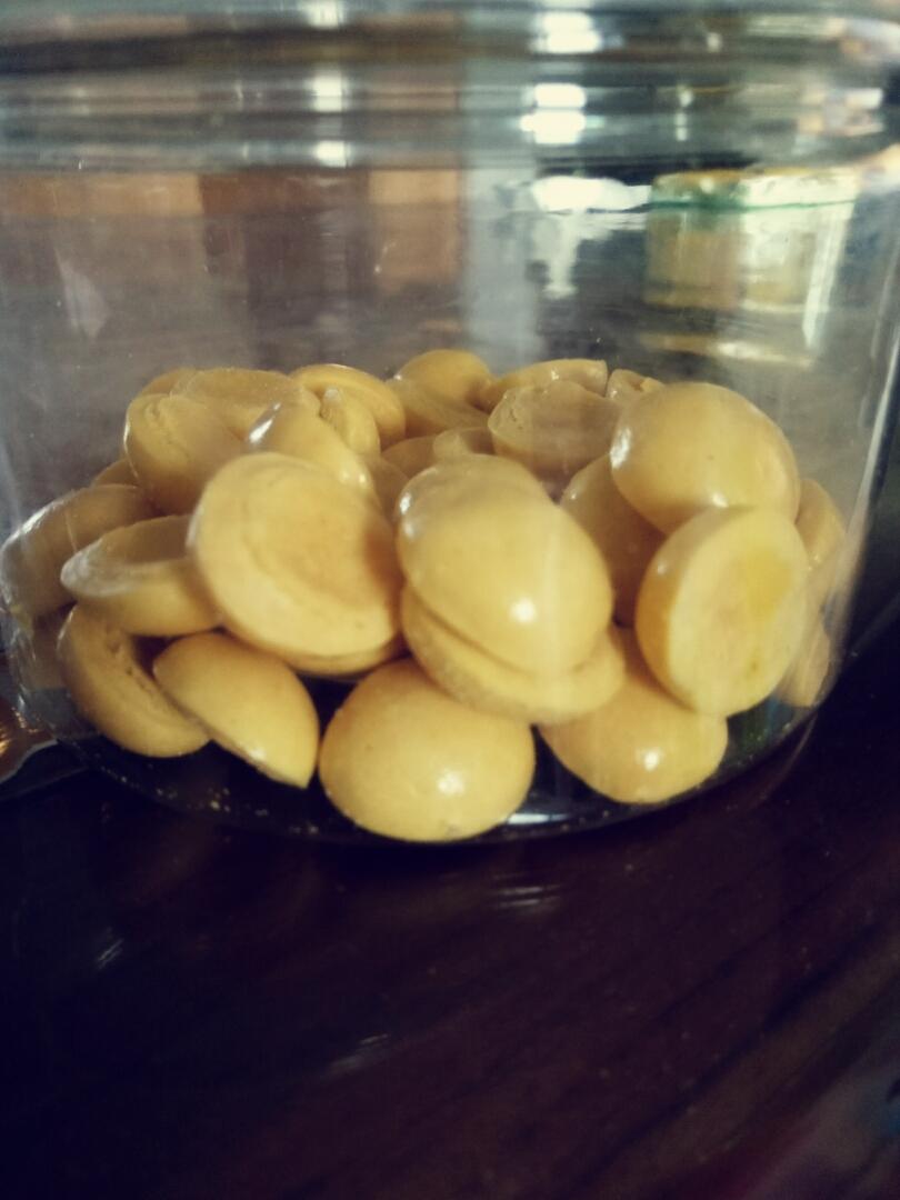 入口即化的无添加蛋黄溶豆